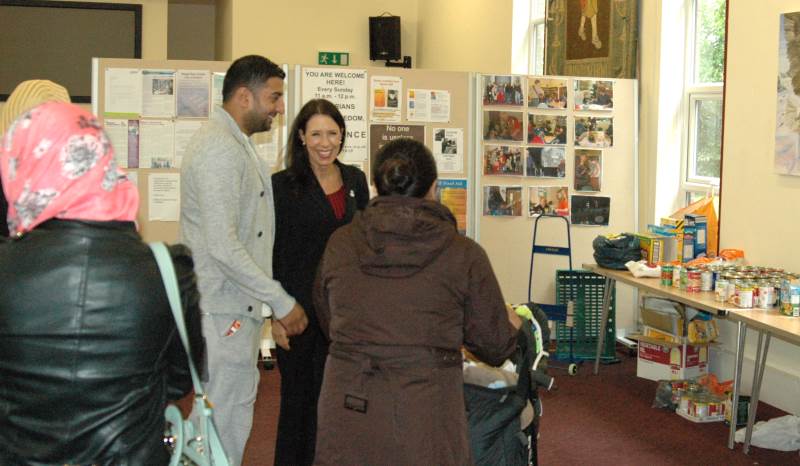 Debbie Abrahams MP visits